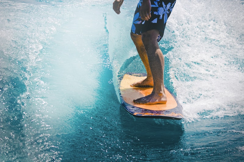 Surf lesson on the Guanacaste coast of Costa Rica